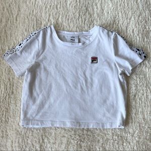 UO x FILA Disney Villains Cropped Tee